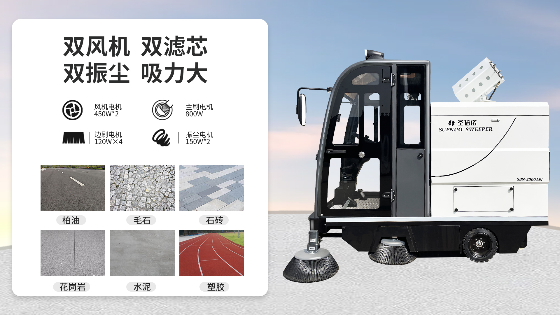 电动扫地车的优势与应用场景